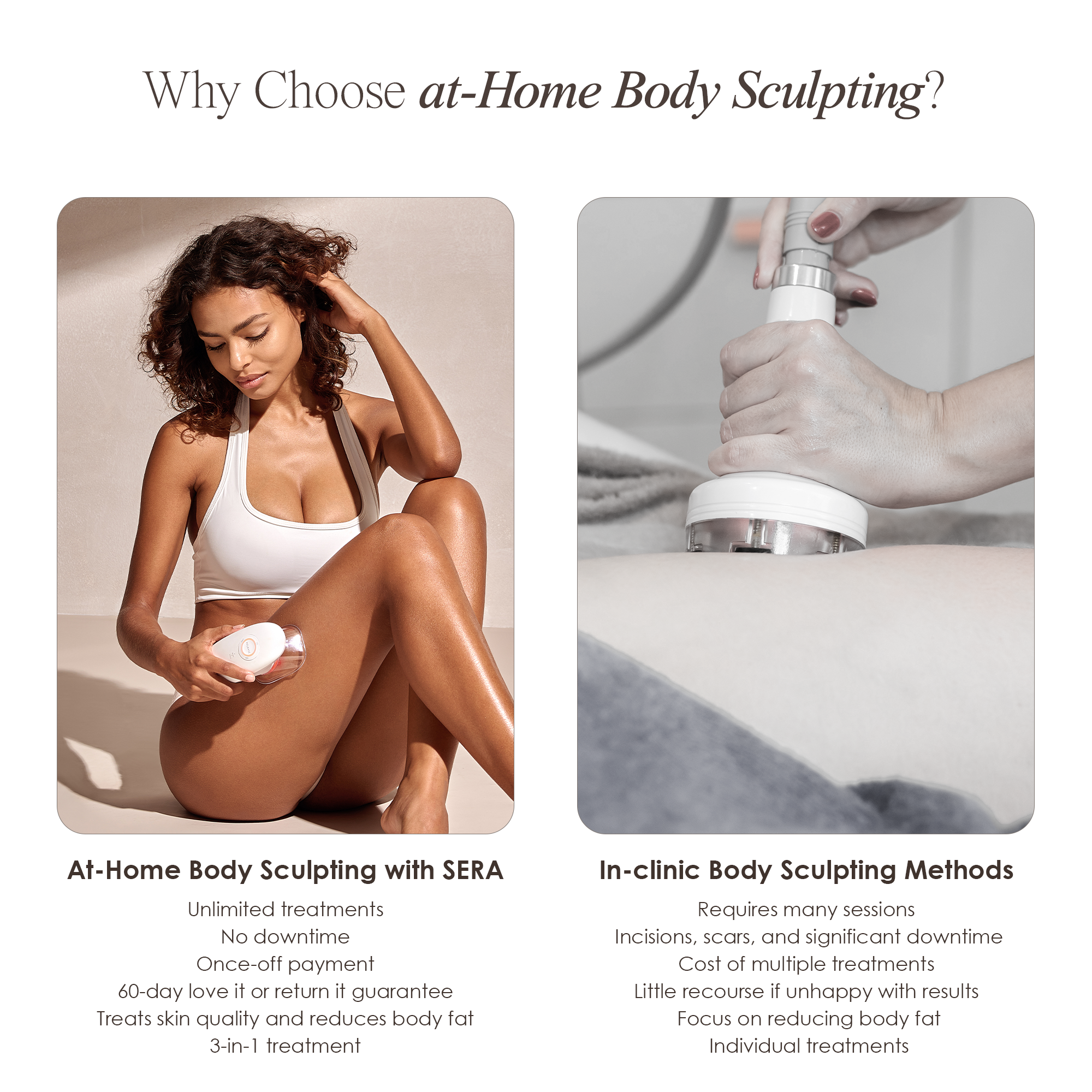 At-home body sculpting with Sera