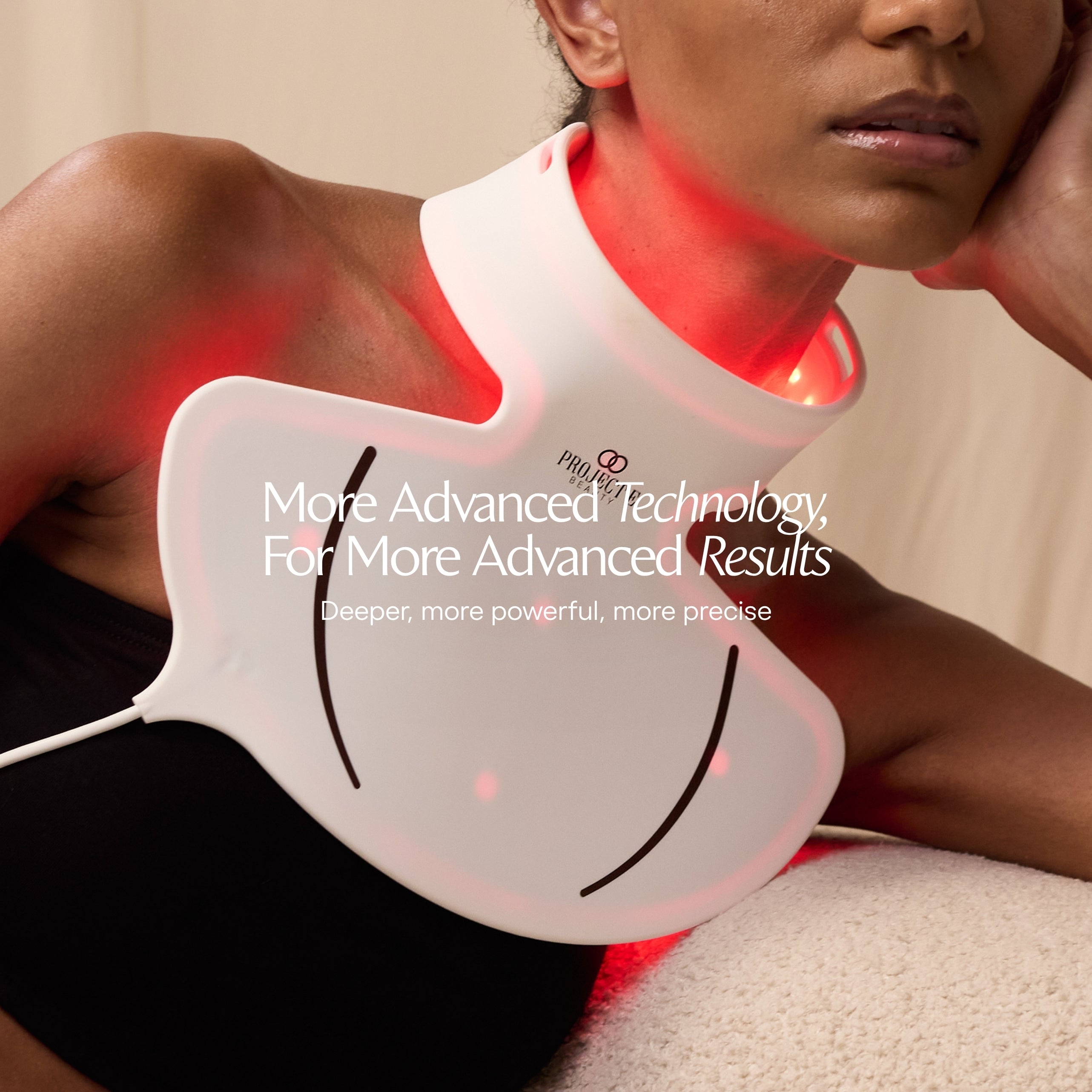 LumaLux Neck & Dec | Pro LED Red Light Therapy Mask